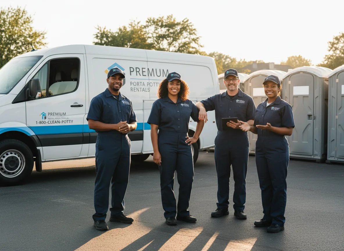 VIP Portable Toilets company in Radiant, VA